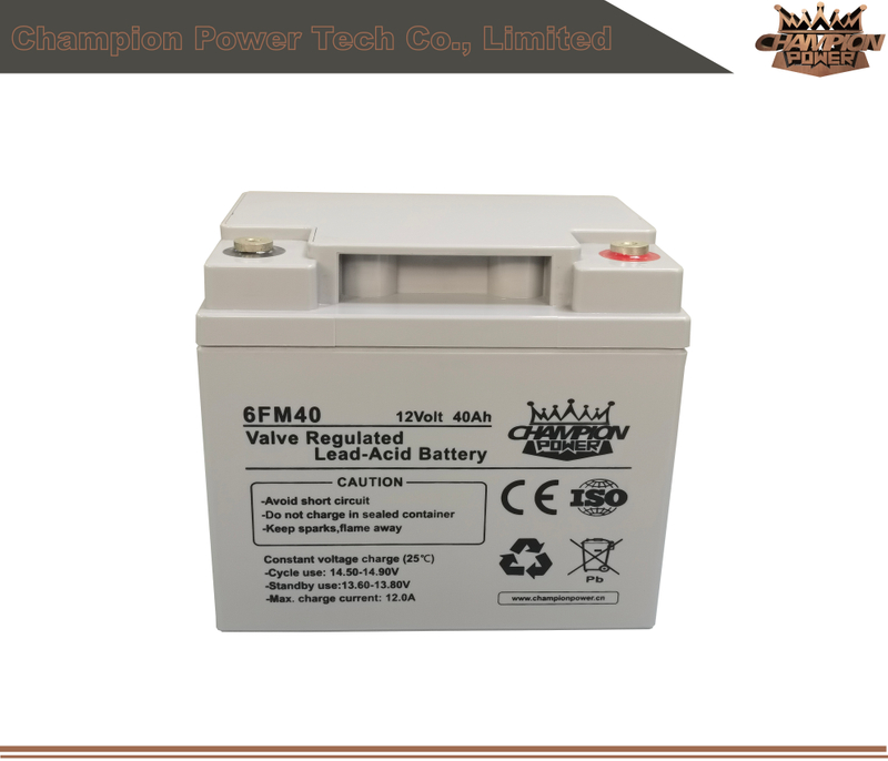 6FM40 12V40Ah AGM Battery - Buy lead acid AGM VRLA Batteries, Lead acid ...